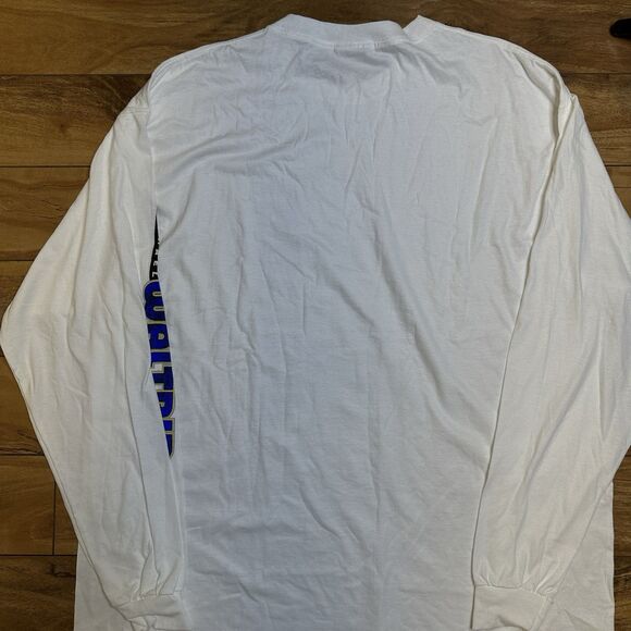 Michael Waltrip #15 NASCAR Chase Authentics Mens XL White Long Sleeve Shirt - Picture 14 of 16